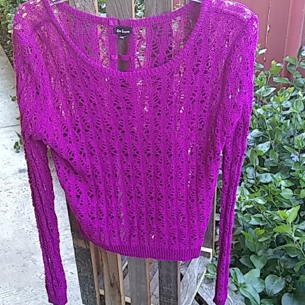 Pink Crochet Top